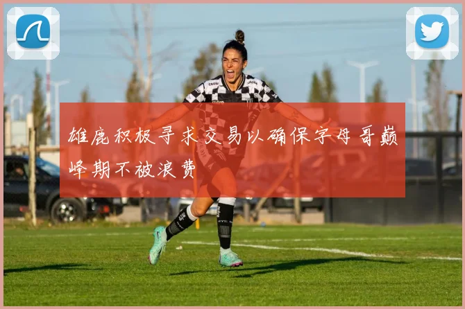 雄鹿积极寻求交易以确保字母哥巅峰期不被浪费